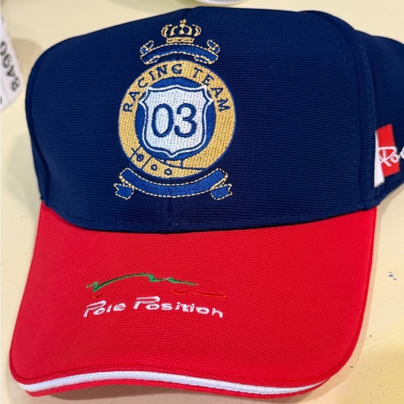 Pole Position Racing Team 03 Red and Blue Cap - Picture 3 of 6